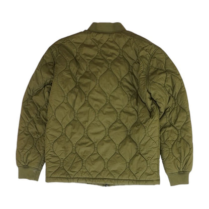 Olive Solid Bomber Jacket