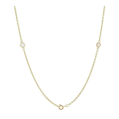 18K Gold Stationed Polki Diamond With Rough Diamond Pendant Necklace