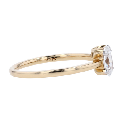 1 ctw 14K Yellow Gold Lab Grown Diamond Fashion Ring