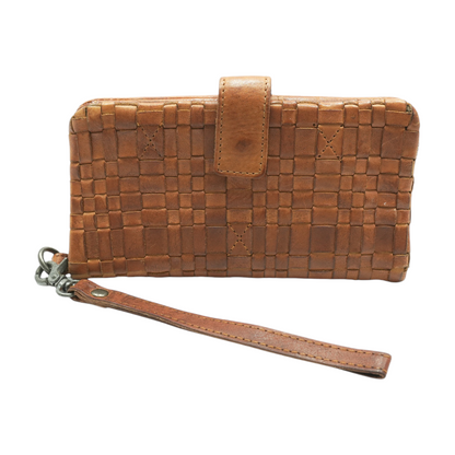 Brown Wristlet Wallet