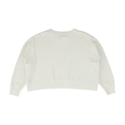 White Pullover Sweater
