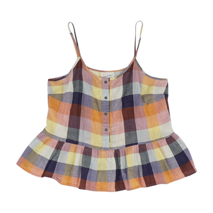 Multi Check Blouse