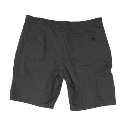 Gray Check Chino Shorts