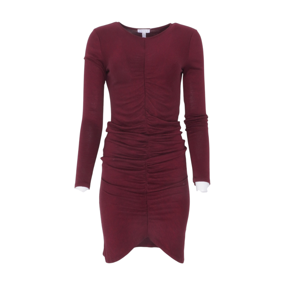 Burgundy Midi Dress