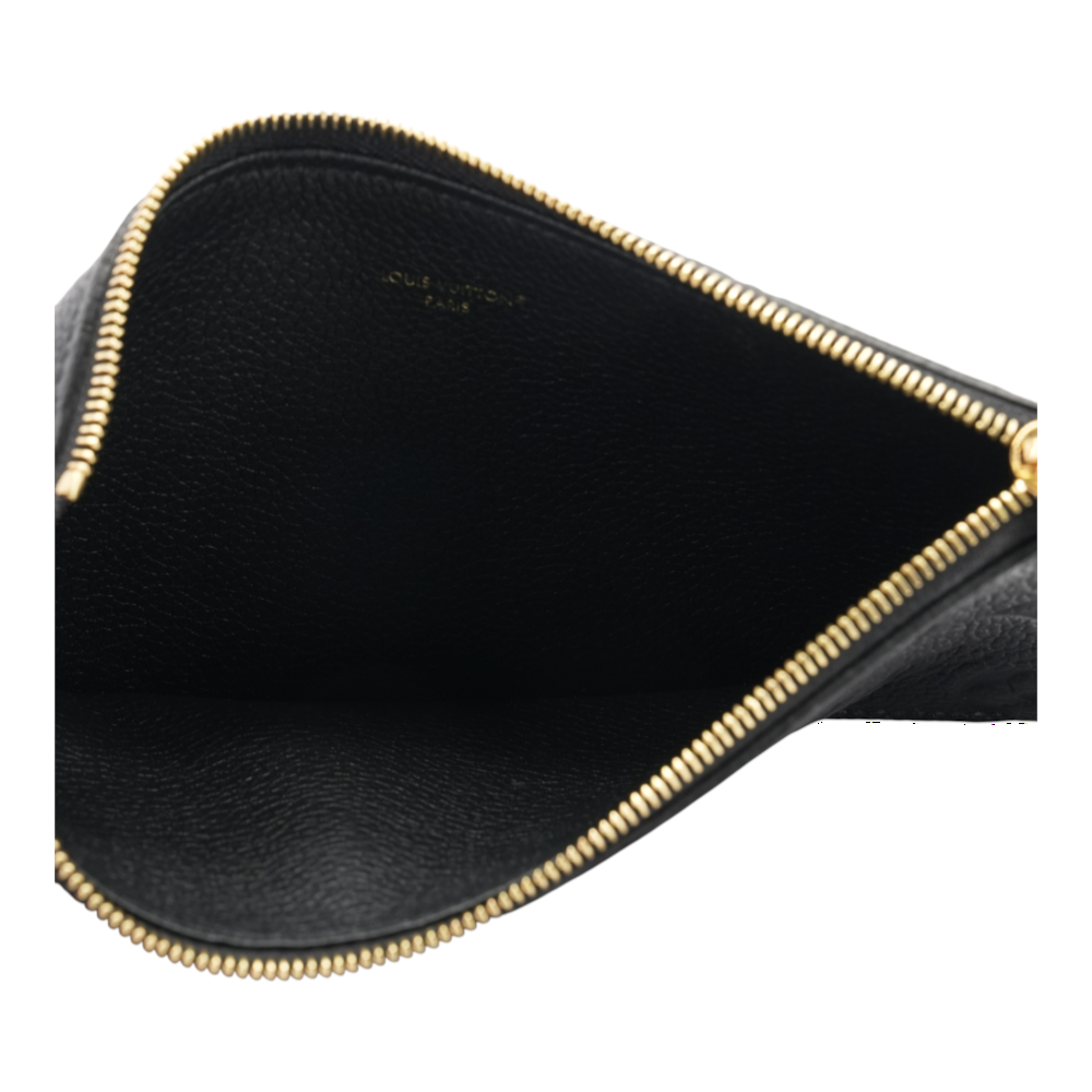 Monogram Empreinte Leather Zippered Insert