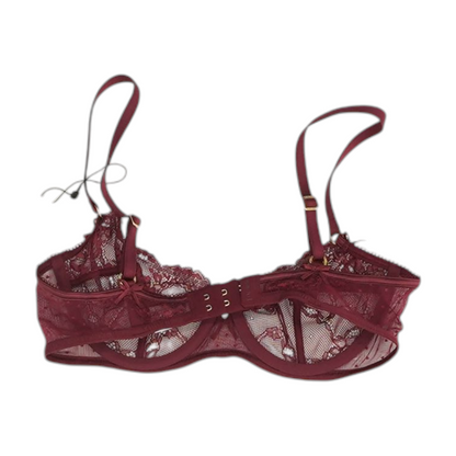 Maroon Bra