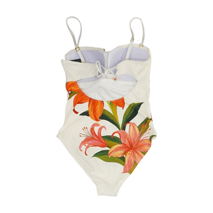 Ivory Floral One-Piece