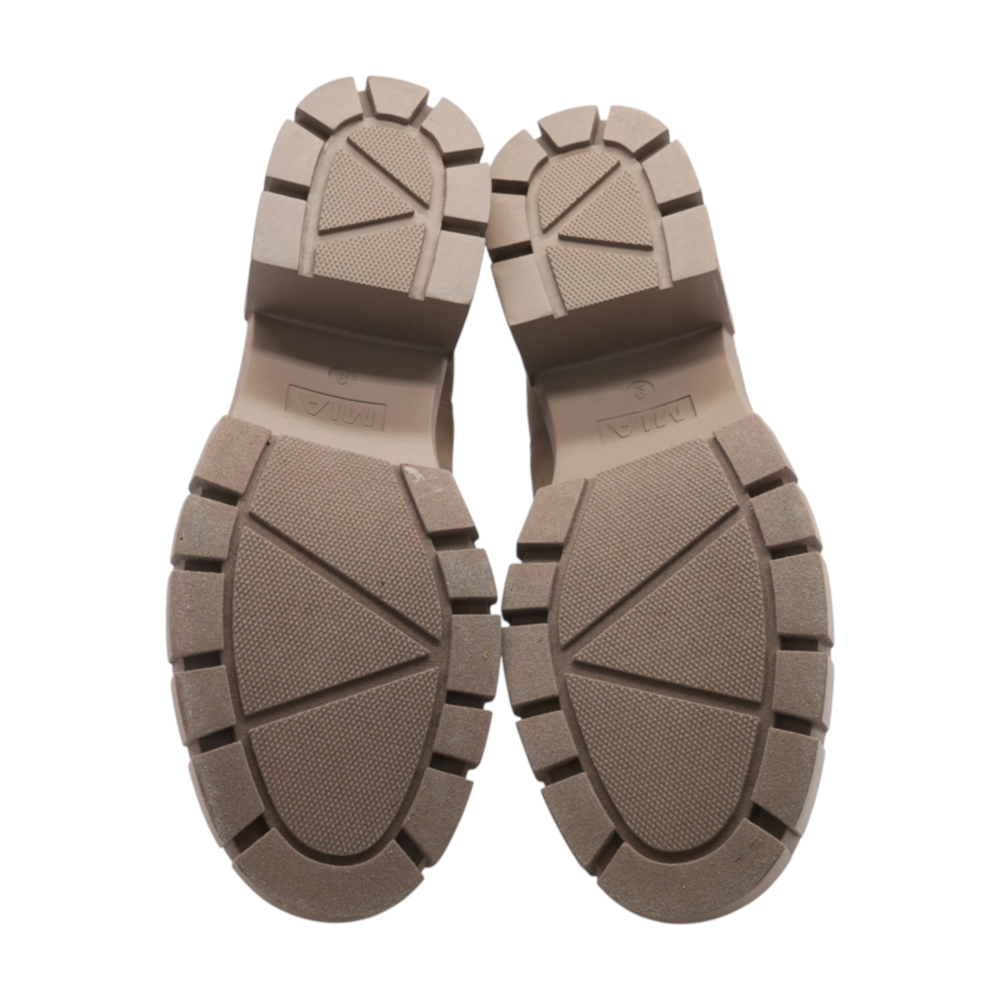 Mia Beige Ankle Boots – Image 4