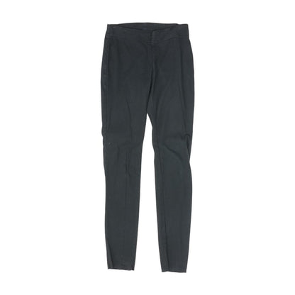 Black Solid Pants