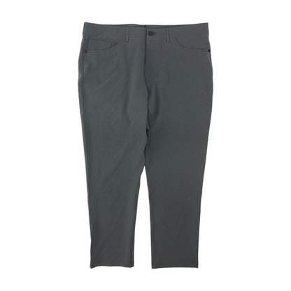 Gray Straight Pants
