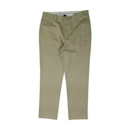 Khaki Straight Pants