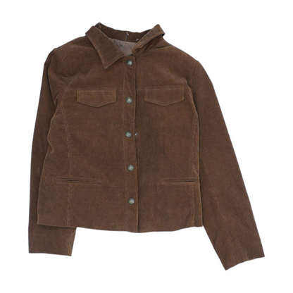 Brown Solid Jacket