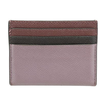 Purple Card Case Wallet
