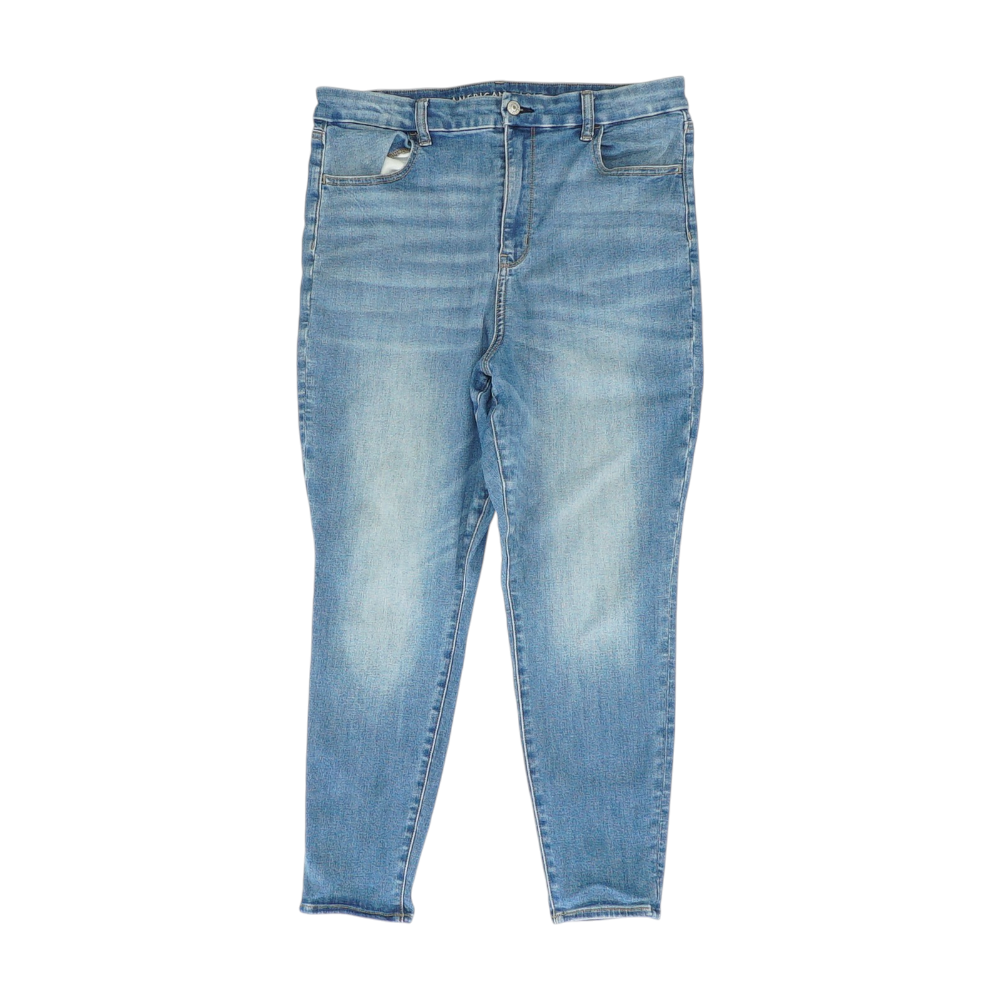 Blue Short Skinny Jeans