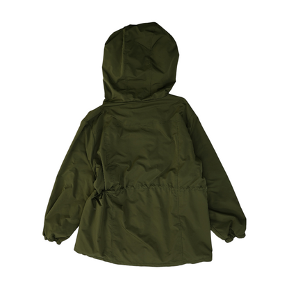 Green Plus Solid Rain Coat