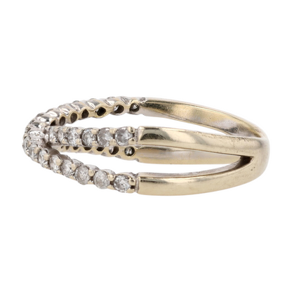 5/8 ctw 14K Two-Tone Gold Diamond Band Ring