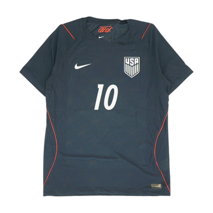 #10 Christian Pulisic Men's Navy Short Sleeve Jersey