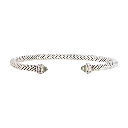 Sterling Silver Prestolite Cuff Bracelet