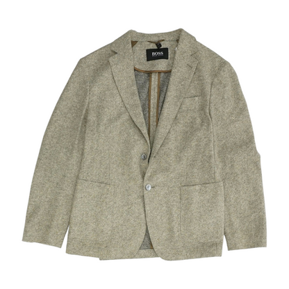 Brown Solid Blazer