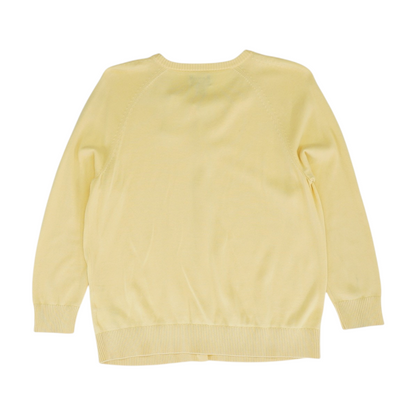 Yellow Cardigan Sweater