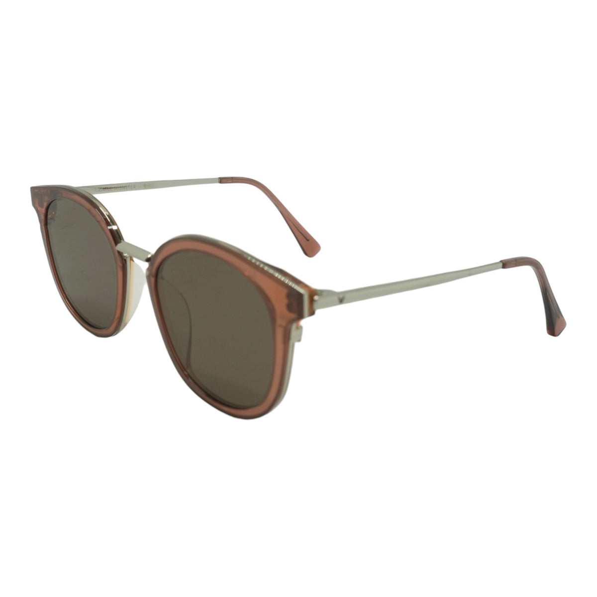 Brown Dim Round Sunglasses