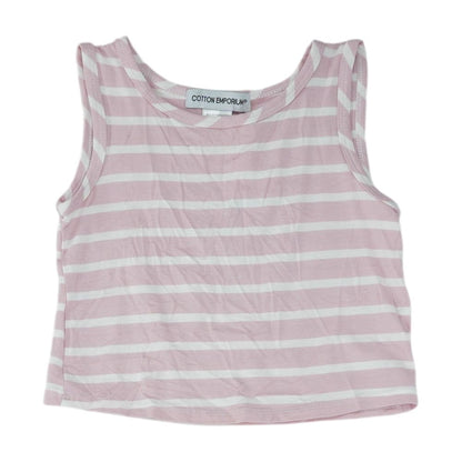 Pink Striped Tank T Shirt