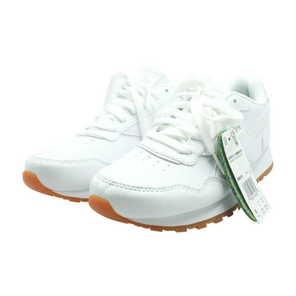 White Low-Top Athletic Shoes