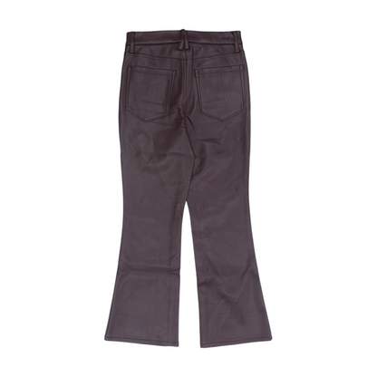 Burgundy Regular Pants