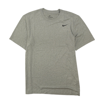 Gray Solid Active T-Shirt