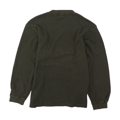Gray Solid Sweatshirt Pullover