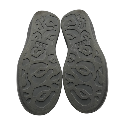 Black Leather Lace-Ups