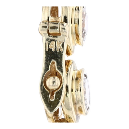 4 ctw 14K Yellow Gold Diamond Tennis Bracelet