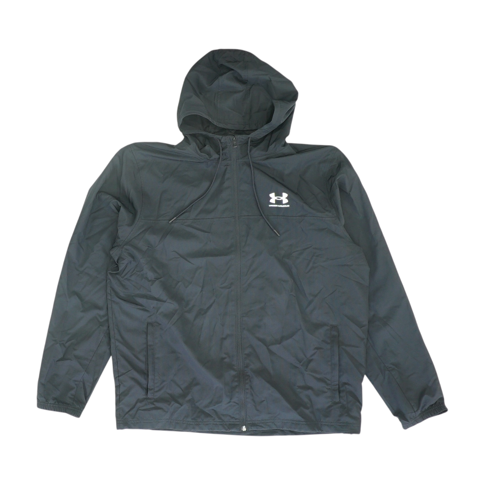 Black Solid Active Jacket