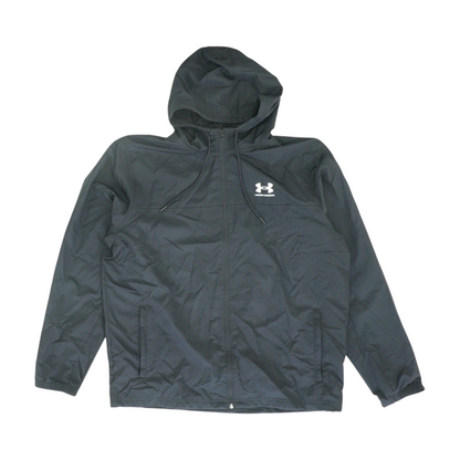 Black Solid Active Jacket