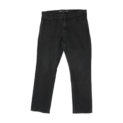 Black Straight Jeans
