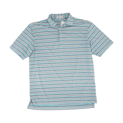 Multi Striped Short Sleeve Polo