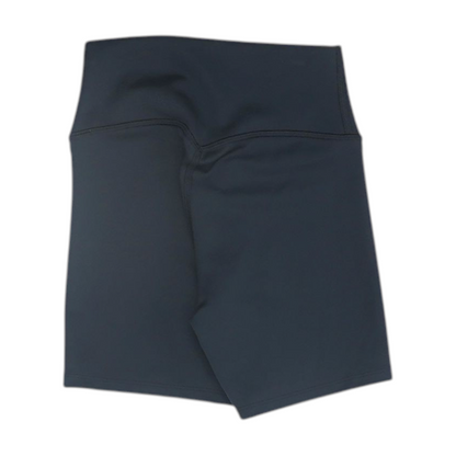 Black Solid Active Shorts