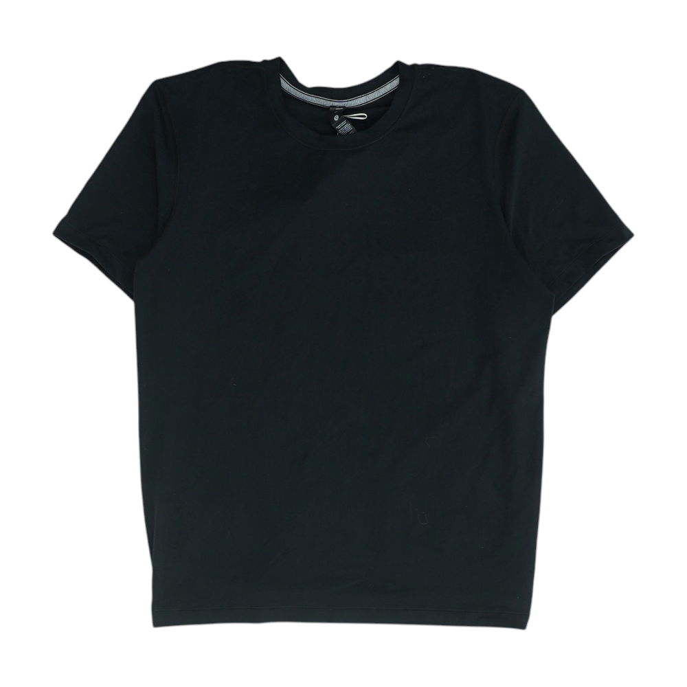 Black Solid Active T-Shirt