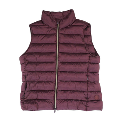 Maroon Solid Active Vest