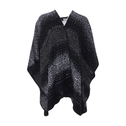 Black Striped Cardigan Sweater