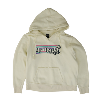 Ivory Solid Hoodie Pullover