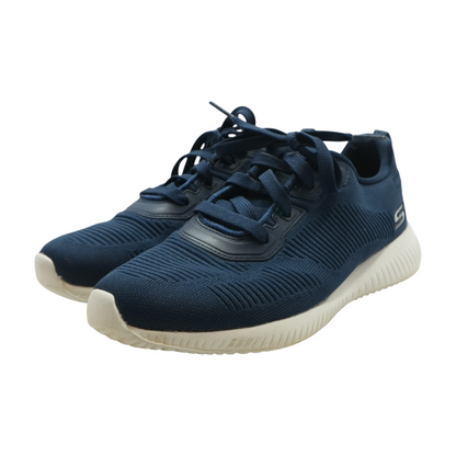 Navy Low-Top Athletic Shoes
