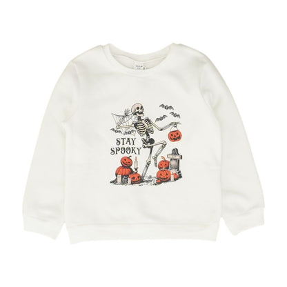 White Graphic Sweatshirt