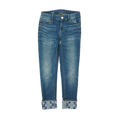 Blue Petite Skinny Jeans