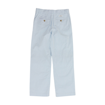 Blue Striped Chino Jeans