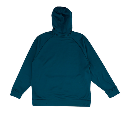 Green Solid Hoodie Pullover