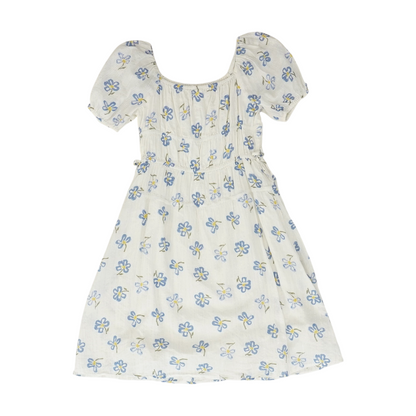 White Floral Dress