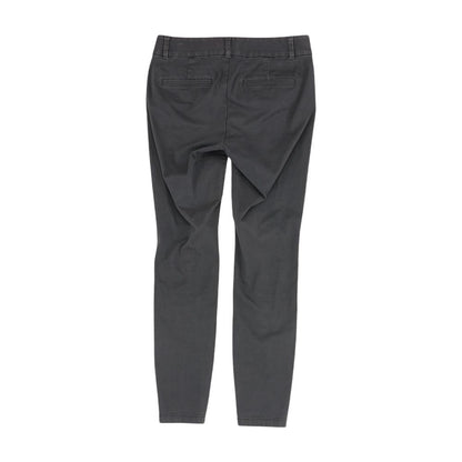 Gray Solid Pants