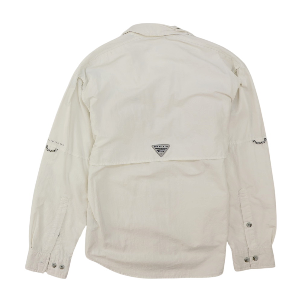 Columbia Ivory Solid Outdoor Button Down – Image 2