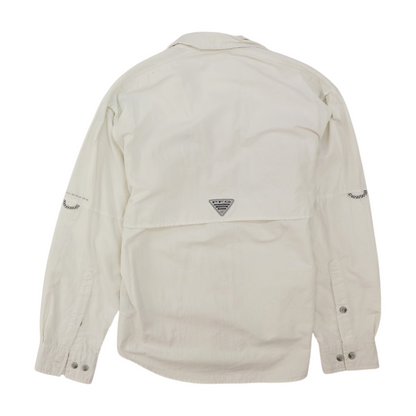 Columbia Ivory Solid Outdoor Button Down – Image 2